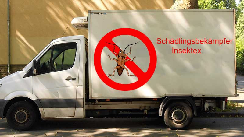 Schädlingsbekämpfer LKW